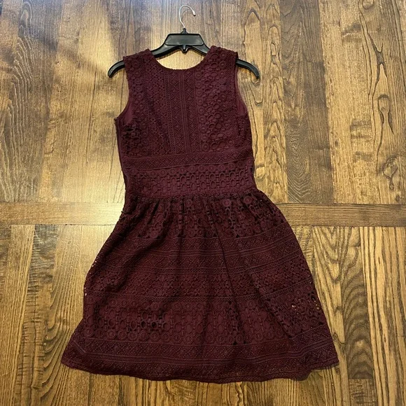 ABERCROMBIE Maroon dress - Picture 2 of 5